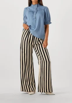 witte suncoo wijde broek jerry