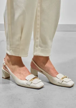 witte tod's pumps barretta attacchi