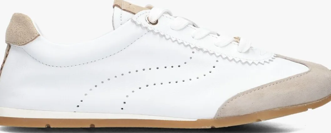 witte unisa lage sneakers dara