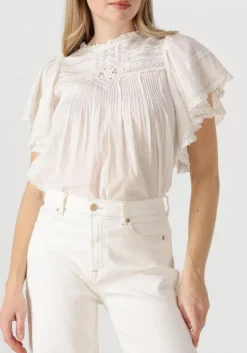 witte vanessa bruno blouses calisson