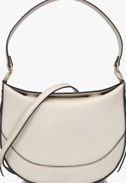 witte vanessa bruno schoudertas mini daily bag