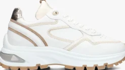 witte via vai lage sneakers liz dulce