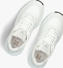 witte via vai lage sneakers vic kyro