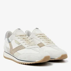 witte via vai lage sneakers mikki ruby