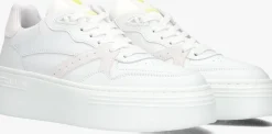 witte via vai lage sneakers isa bo