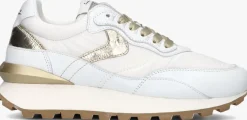 witte voile blanche lage sneakers qwark hype woman