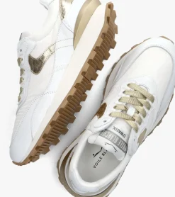 witte voile blanche lage sneakers qwark hype woman