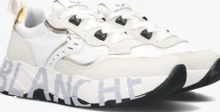witte voile blanche lage sneakers club105