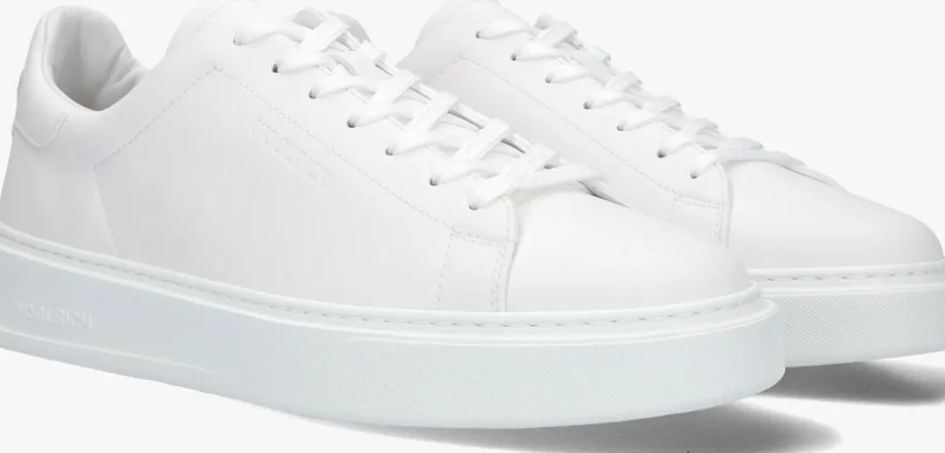 witte woolrich lage sneakers classic court man