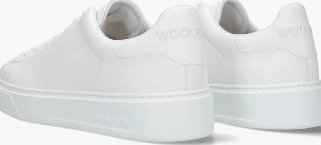 witte woolrich lage sneakers classic court man