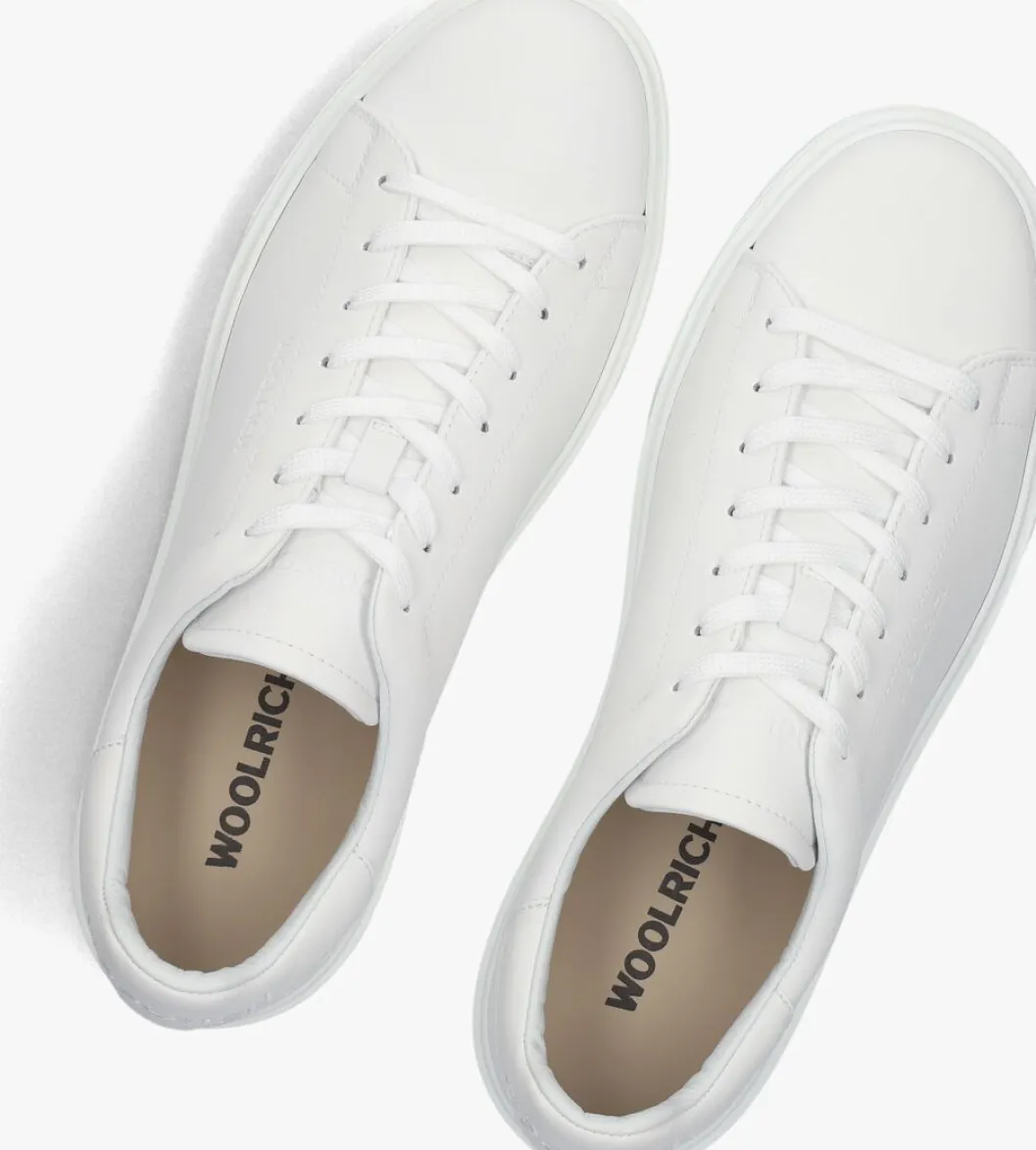 witte woolrich lage sneakers classic court man