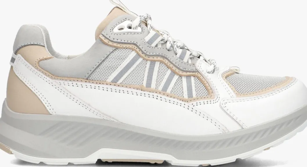 witte xsensible lage sneakers 34000.5