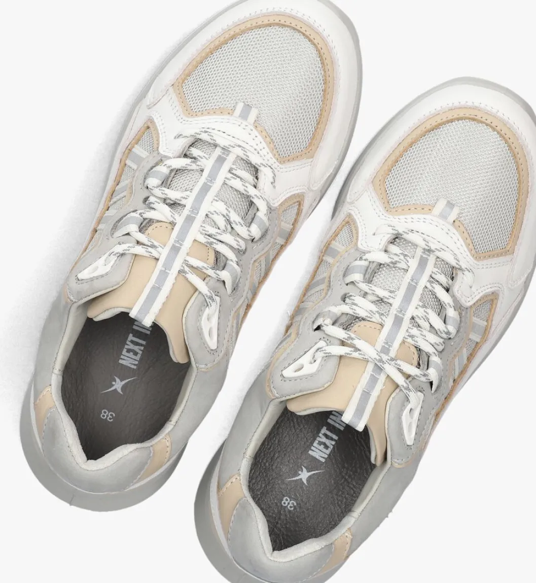 witte xsensible lage sneakers 34000.5