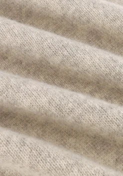 zand closed trui crew neck wide sleeve