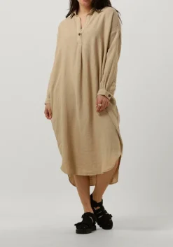 zand penn & ink midi jurk s23z556ltd