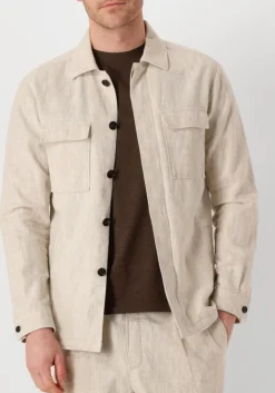 zand profuomo overshirts overshirt cotton linen