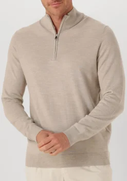 zand profuomo trui pullover half zip merino