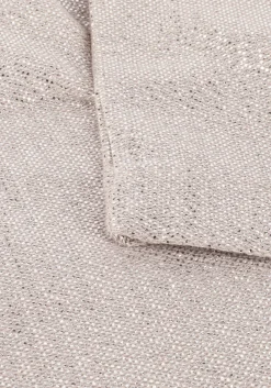 zilveren alix the label korte broek ladies woven foil shorts