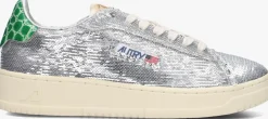 zilveren autry lage sneakers dallas low wom