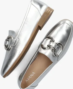 zilveren ayana loafers 4777