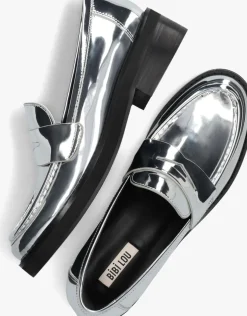 zilveren bibi lou loafers 715z17vk