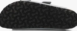 zilveren birkenstock slippers arizona dames