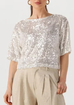 zilveren bruuns bazaar top ginia blouse