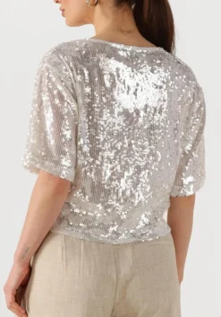 zilveren bruuns bazaar top ginia blouse