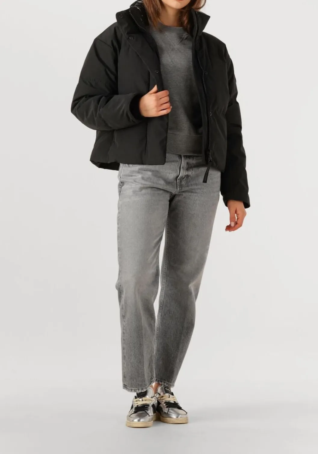 zilveren diadora heritage lage sneakers prestige metal used