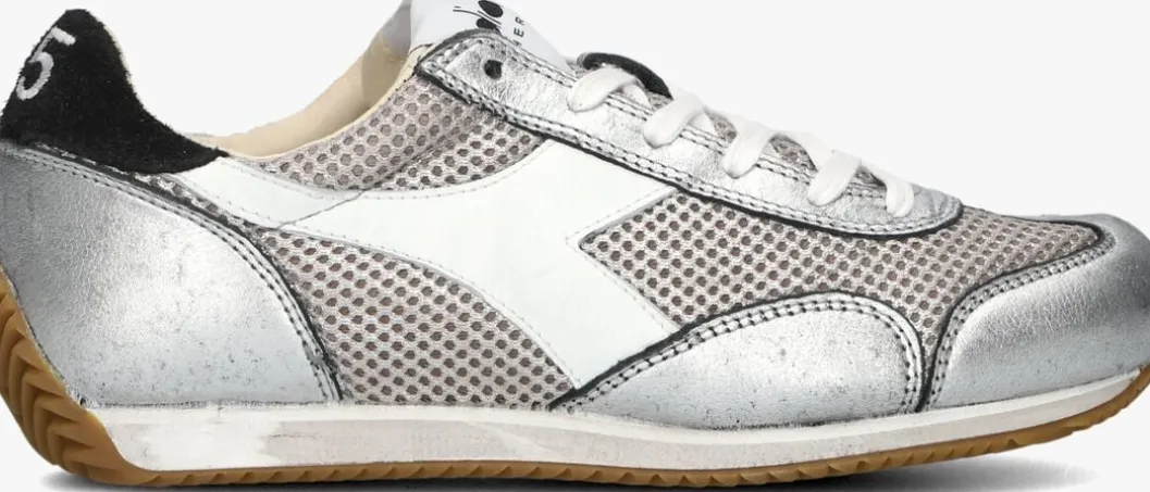 zilveren diadora heritage lage sneakers equipe urban sw