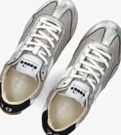 zilveren diadora heritage lage sneakers equipe urban sw