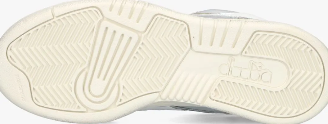 zilveren diadora heritage lage sneakers b.560 metal wn