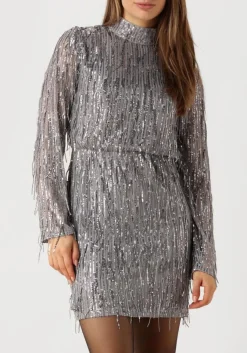 zilveren ibana mini jurk frasy