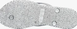 zilveren ilse jacobsen teenslippers cheerful01