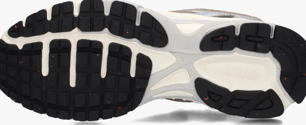 zilveren mercer amsterdam lage sneakers the re-run pineapple 2.0