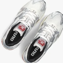 zilveren mizuno lage sneakers wave rider 10 premium dames