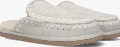 zilveren mou pantoffels slipper full eskimo stitch