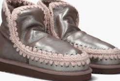 zilveren mou vachtlaarzen eskimo 18 met