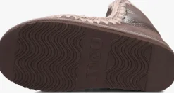 zilveren mou vachtlaarzen eskimo 18 met