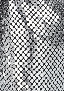 zilveren núnoo schoudertas dandy metal