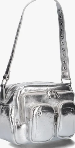 zilveren núnoo schoudertas ellie recycled