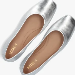 zilveren notre-v ballerina's 08-311