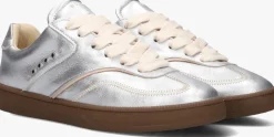 zilveren nubikk lage sneakers ray owen studs