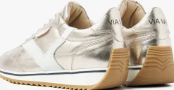 zilveren via vai lage sneakers mikki ruby