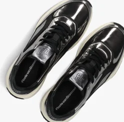 zilverkleurig floris van bommel lage sneakers sfw-10138 suvi