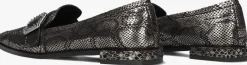 zilverkleurig floris van bommel loafers sfw-40051 gynni