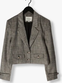 zwarte aaiko blazer ines tweed pes 540