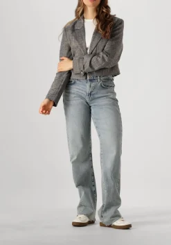 zwarte aaiko blazer ines tweed pes 540