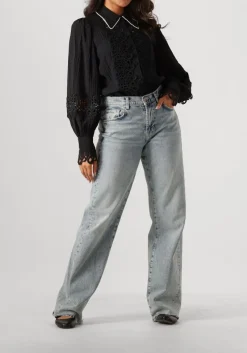 zwarte aaiko blouses loewy vis 492