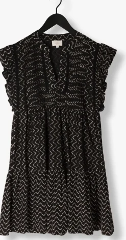 zwarte aaiko mini jurk jodi gold co 520